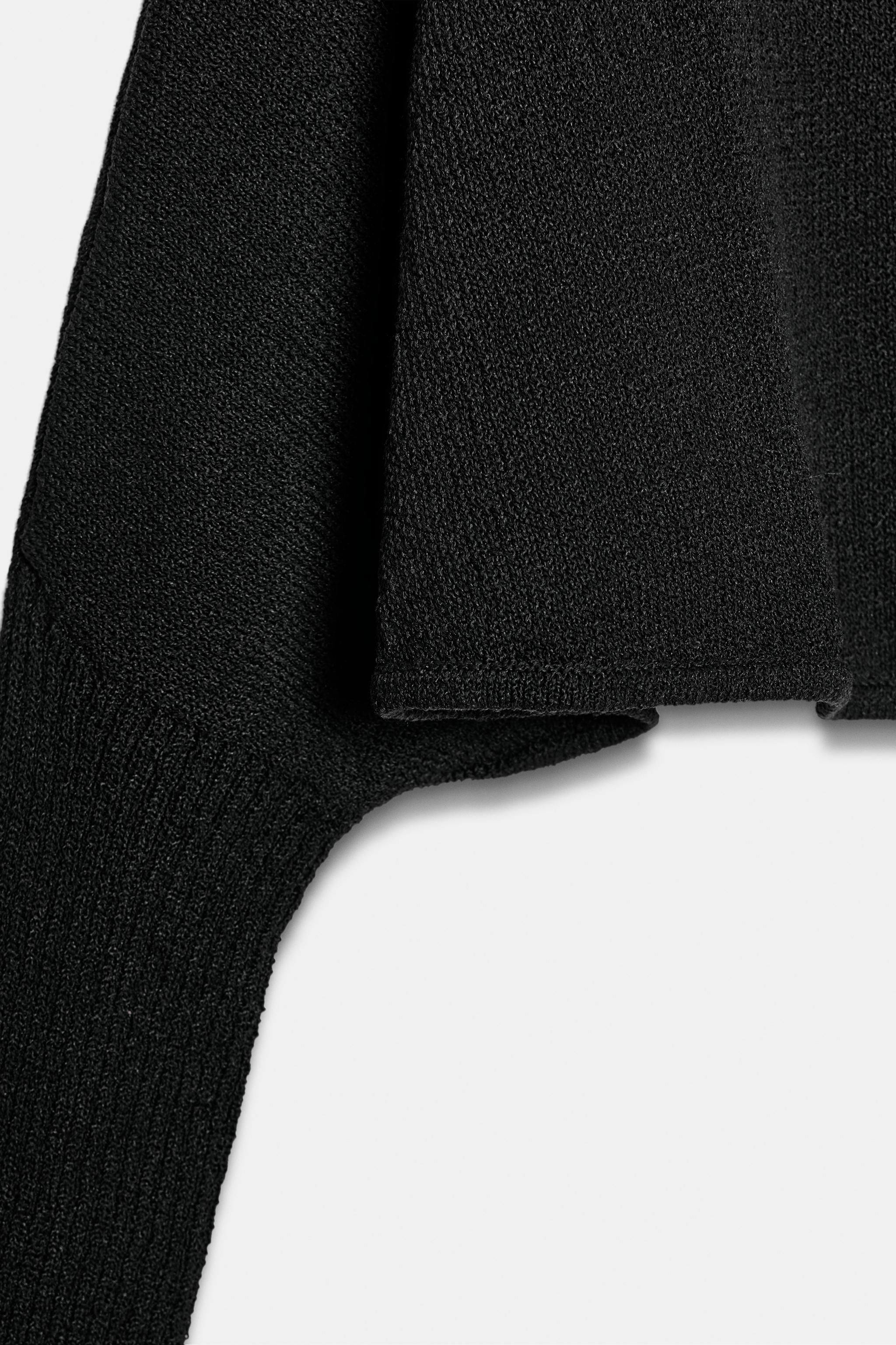 BATWING SLEEVE CROPPED JUMPER